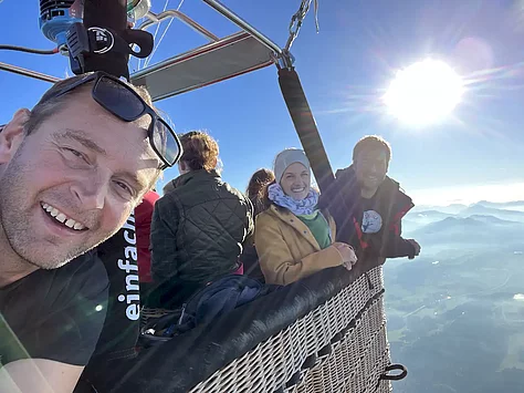 Einfach Abheben - Ballonfahren im Allgäu